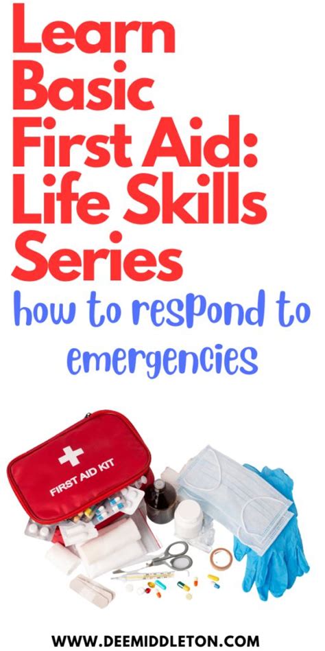 First Aid Kit Checklist Emergency First Aid Kit Learning For Life