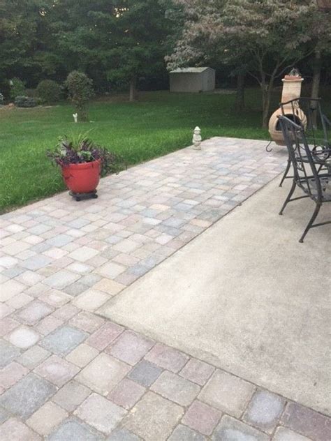 How To Extend Your Concrete Patio With Pavers Patio Ideas