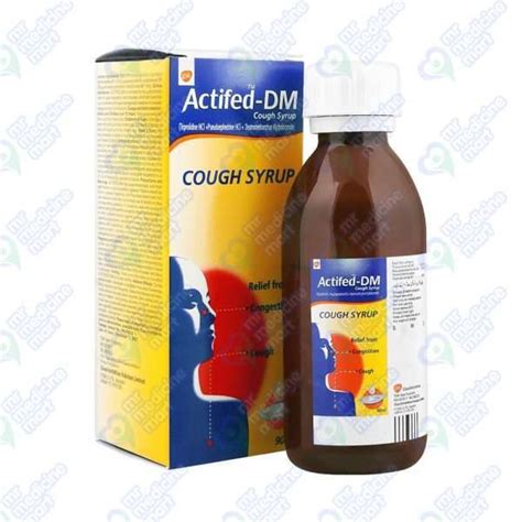 Actifed Dm Cough Syrup 90 Ml