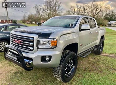 2015 Gmc Canyon With 20x9 1 Fuel Titan And 33 12 5r20 Toyo Tires Open Country R T And Suspension