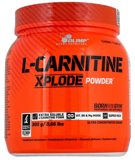 Olimp L-Carnitine Xplode Powder 300g - Niskie ceny i opinie w Budujmase.pl