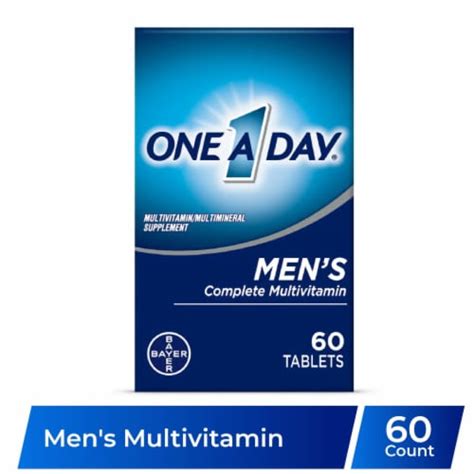 One A Day Men S Multivitamin Tablets 60 Ct Kroger