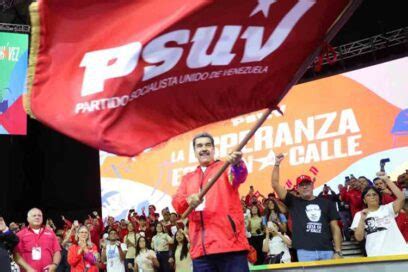 Aclamado Nicol S Maduro Como Candidato Del Psuv A Elecciones