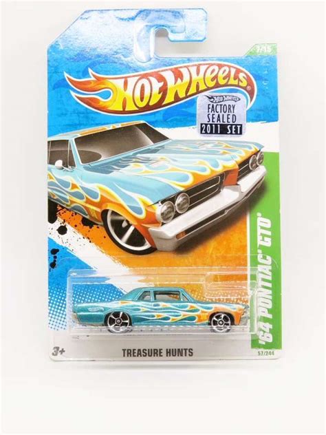 Promo Hot Wheels 64 Pontiac GTO Treasure Hunts T Hunt Reg Diskon 23 Di Seller Marci Store