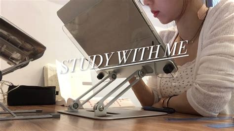 【study With Me】和韩国法学生rewoo一起奔跑4个小时吧｜study With Me 4hr｜real Sound｜含休息时间