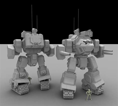 W I P4 Assault Mech By Acedarkfire On Deviantart