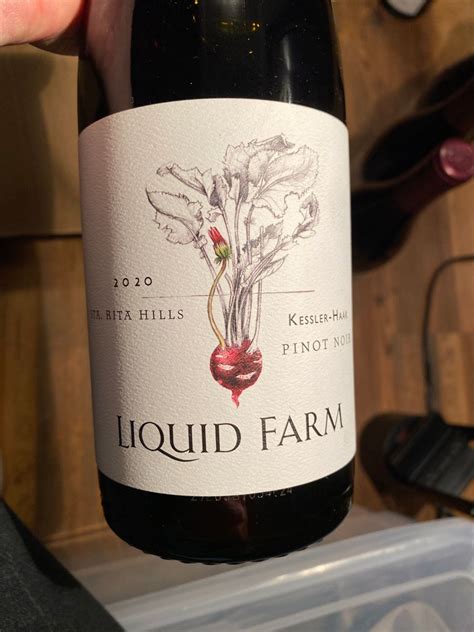 Liquid Farm Pinot Noir Kessler Haak Usa California Central