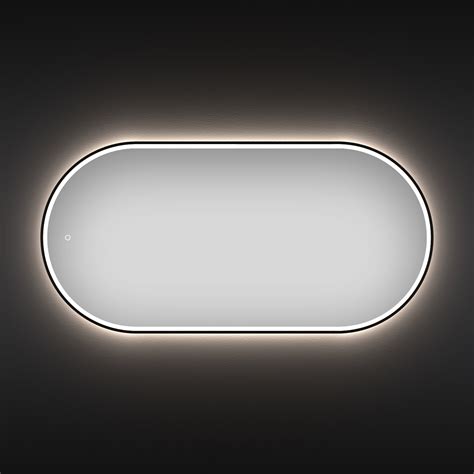 Овальное зеркало Wellsee 7 Rays' Spectrum с фронтальной LED-подсветкой ...