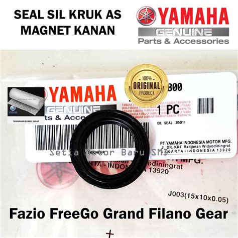 Jual Sil Seal Kruk As Crankshaft Magnet Kanan Fazio FreeGo Gear Filano