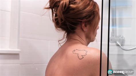 Latina Step Mom Juliett Russo Takes A Shower Part