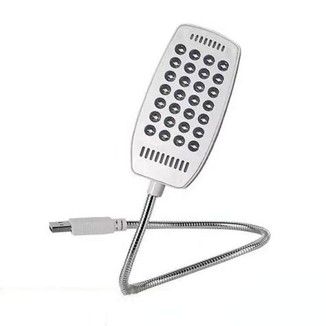 Гибкий, светодидный USB светильник на 28 LED, черный (ID#1748833225 ...