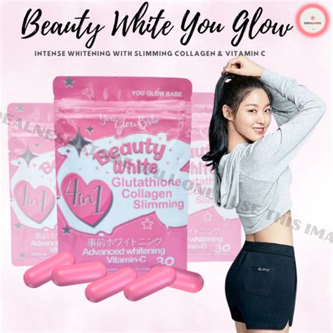 Beauty White You Glow Babe Glutathione Beauty White In Intense Whitening Slimming Collagen