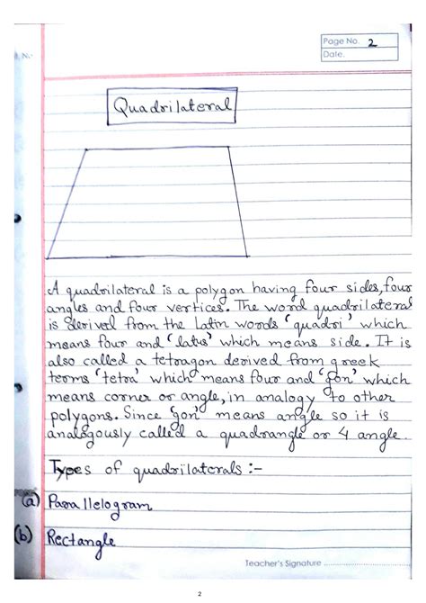 SOLUTION: Understanding quadrilaterals and non quadrilateral - Studypool