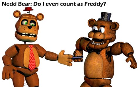 [fnaf Blender] Nedd Bear By Azamatblender On Deviantart