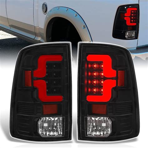 Ajp Distributors Smoke Lens Black Housing Tube Bar Led Tail Lights Lamps For Ram