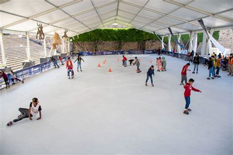 Visitan La Pista De Hielo M S De Peques De La Zona Rural Durante