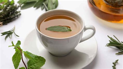 Combat Loss Of Attention With Mint And Sage Herbal Tea Boost Memory