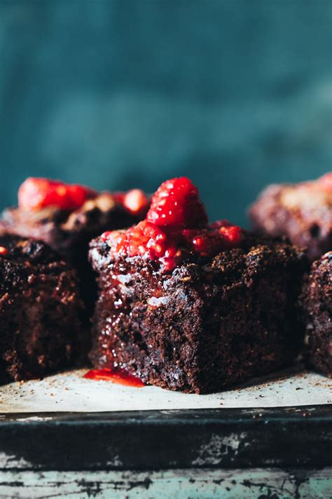 Brownies Con Frambuesas Recetas