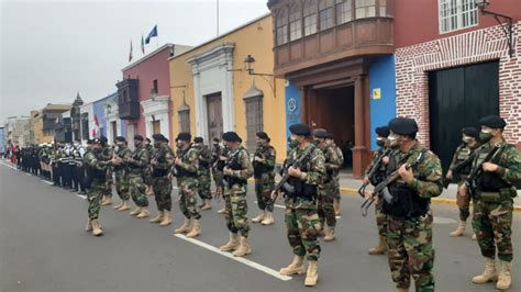 La Libertad Dinoes Presenta A 100 Efectivos Policiales Para La Región Ovejanegra