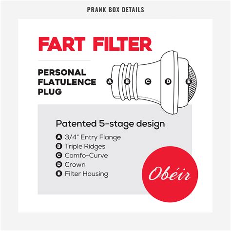 Fart Filter Funny Gift Box | Prank-O