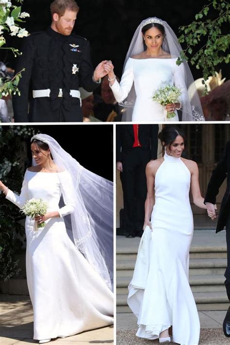 Stella McCartney Stretch Crepe Halterneck Wedding Dress-Meghan Markle ...