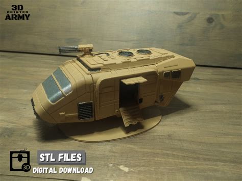 Star Wars A A Speeder Truck For Sw Legion D Print Stl Files Etsy