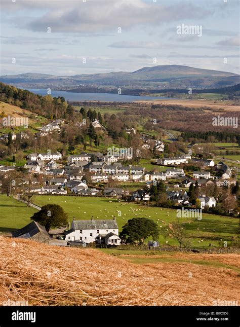 Braithwaite village from above hi-res stock photography and images - Alamy