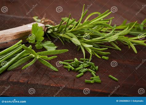 Aromatic Culinary Herb Mixture Stock Image Image Of Ingredient