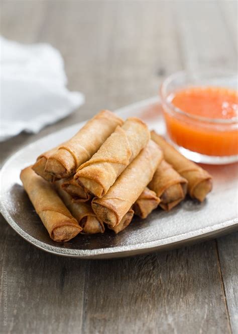 Lumpiang Shanghai Filipino Spring Rolls Lumpia Kitchen Confidante