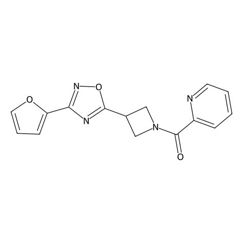 Buy 3 3 Furan 2 Yl 1 2 4 Oxadiazol 5 Yl Azetidin 1 Yl Pyridin 2 Yl