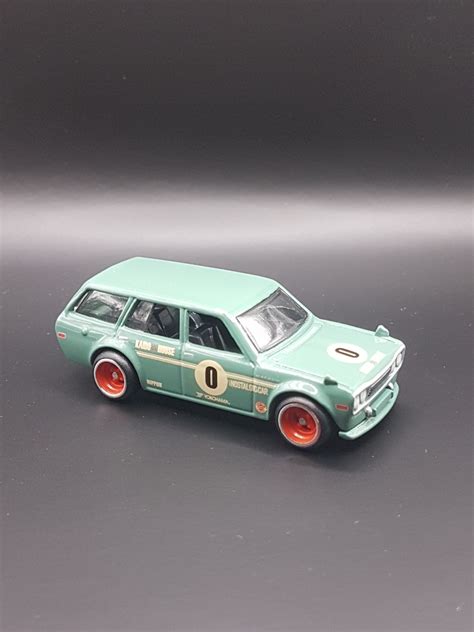 Reserved Hot Wheels Datsun Bluebird Wagon Nissan Garage Hobbies