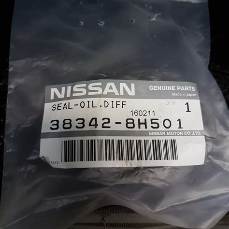 383428H501 Сальник привода правый NISSAN INFINITI | Запчасти на DRIVE2