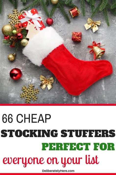 66 Cheap Stocking Stuffers For Everyone on Your List - Deliberately Here