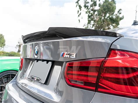 Bmw F F M Style Carbon Fiber Trunk Spoiler I I I I M