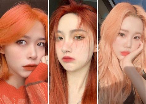 15 Kiểu Nhuộm Tóc Màu Cam Cực Đẹp Hot Trend Ấn Tượng 2024 TIKI