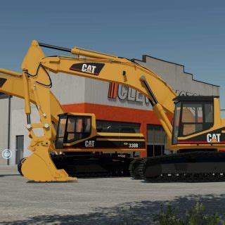 Cat L B Series Excavator Pack V Fs Fs Mod