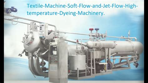 Soft Flow Dyeing Machine Textile Processing Fabric Dying Machine