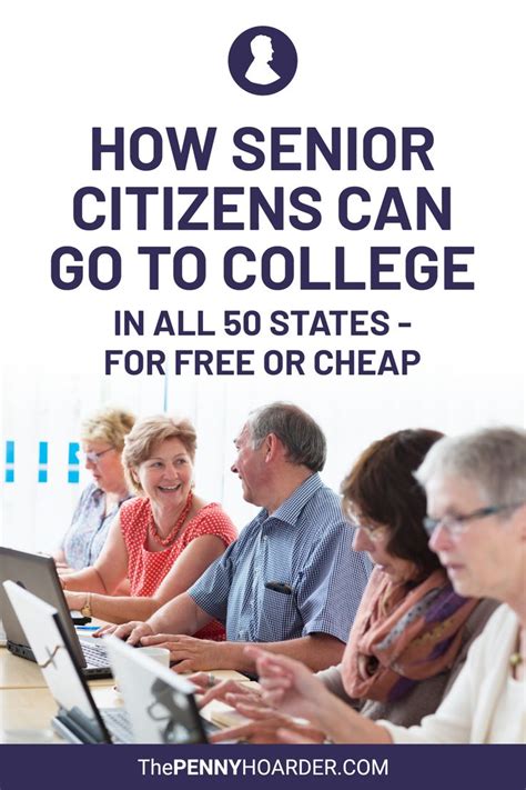 Senior Citizens Can Go to College for Free or Cheap in All 50 States ... 