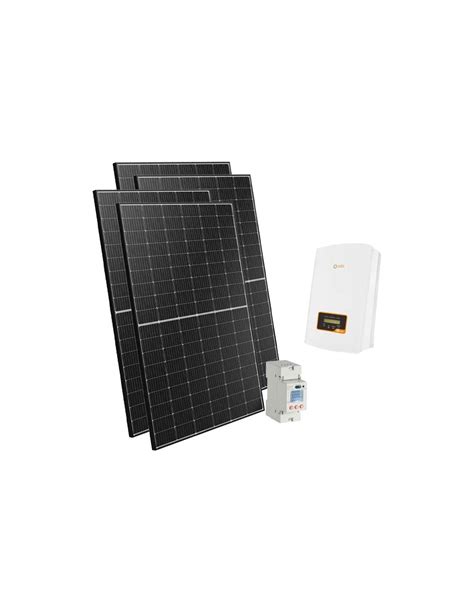 Kit Fotovoltaico Monof Sico W Inversor Solis Kw Funci N De Entrada