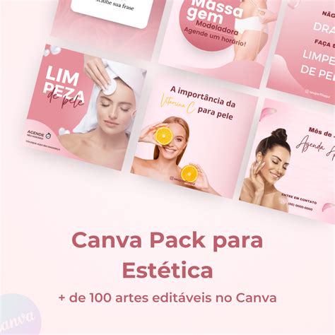 Canva Pack Para Estética Débora Oliveira Da Silva Hotmart