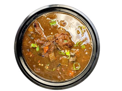 Chinese Hot Pot Mushroom Beef Soup Meal By Chef B