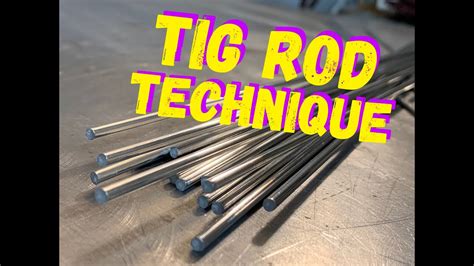 Feeding Tig Welding Filler Rod Technique Tig Welding Rods Explained Youtube