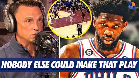 Tim Legler On The Moment He Realized Joel Embiid Is His Mvp Youtube