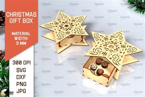 Christmas Stand Wood Multilayer Cut File Graphic By Lasercutano