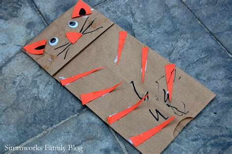 DIY Paper Bag Puppet