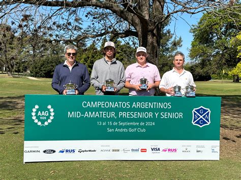 Wegolf Ranking Nacional Mid Amateur Pre Senior AAG