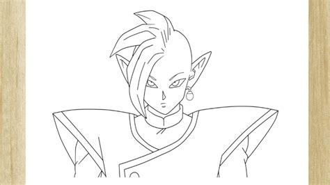 COMO DIBUJAR A ZAMASU DE DRAGON BALL SUPER YouTube