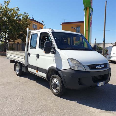 Daily 35c13 Cassone Doppia Cabina 7 Posti Iveco Anno 2010 Unico