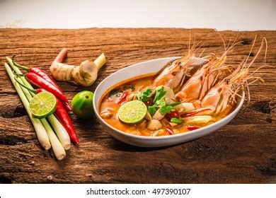 Tom Yum Goong Thai Hot Spicy Stock Photo 497390089 Shutterstock
