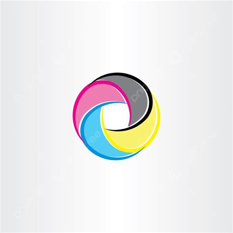 Cmyk Printing Vector PNG Images, Print Logo Symbol Icon Cmyk Color ...